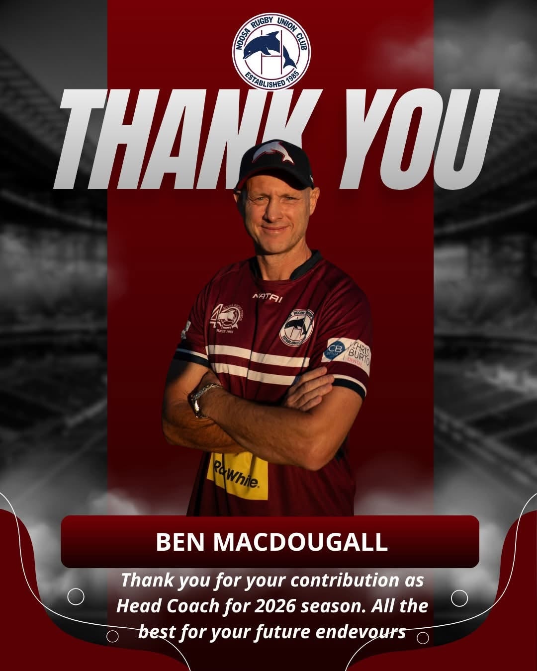 Thankyou Ben Macdougall