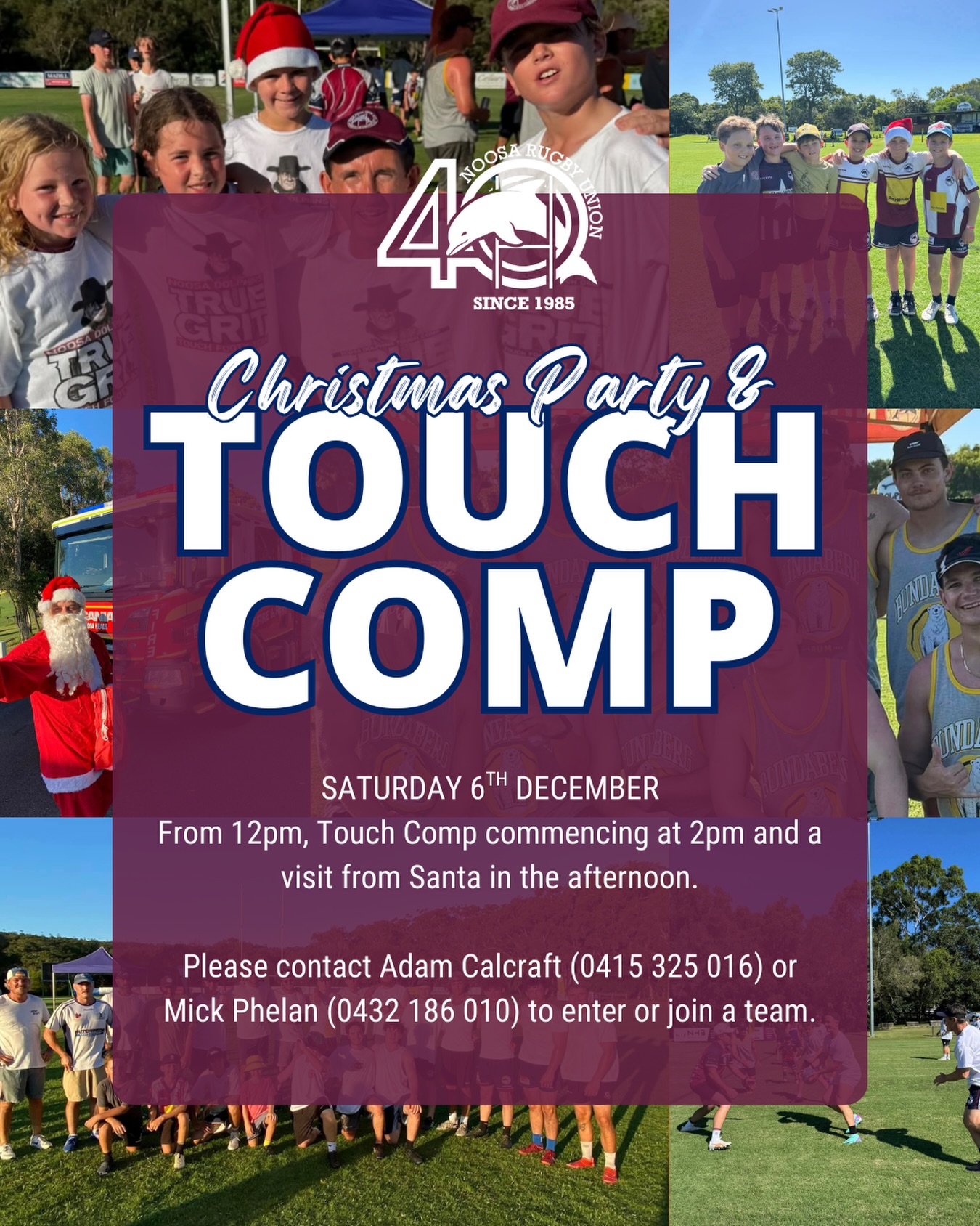 2025 Christmas Party and Touch Competition